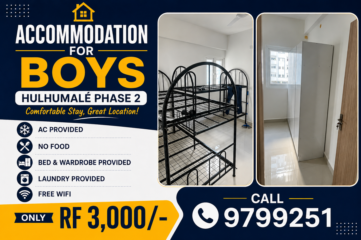 Accommodation for boys – Hulhumalé Phase 2 — Male