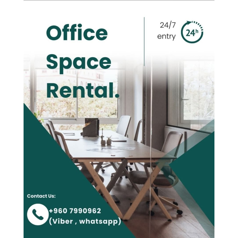 Commercial 1050 sqft office space — Malé — Galolhu
