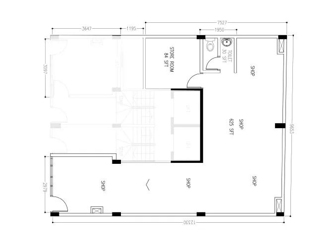 Spacious Commercial Space in Ground Floor for Lease in Ameer Ahmed Magu — Malé — Henveiru