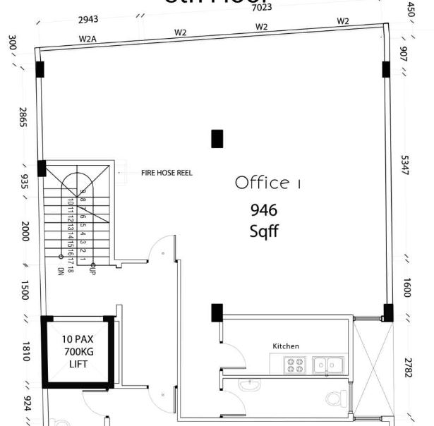 Office Space for Rent - Near MMA - 946sqft — Malé — Maafannu