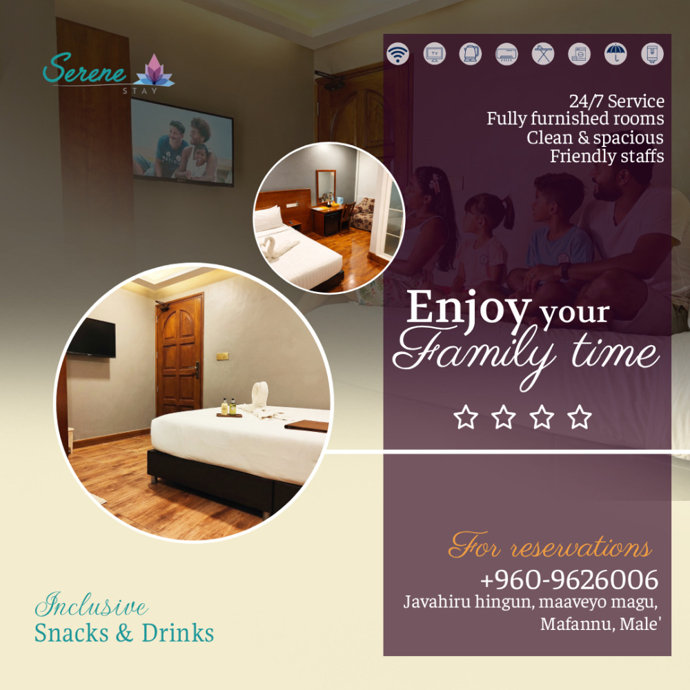 Serene Stay Guest House - Book Your Room Now!! — Malé — Maafannu