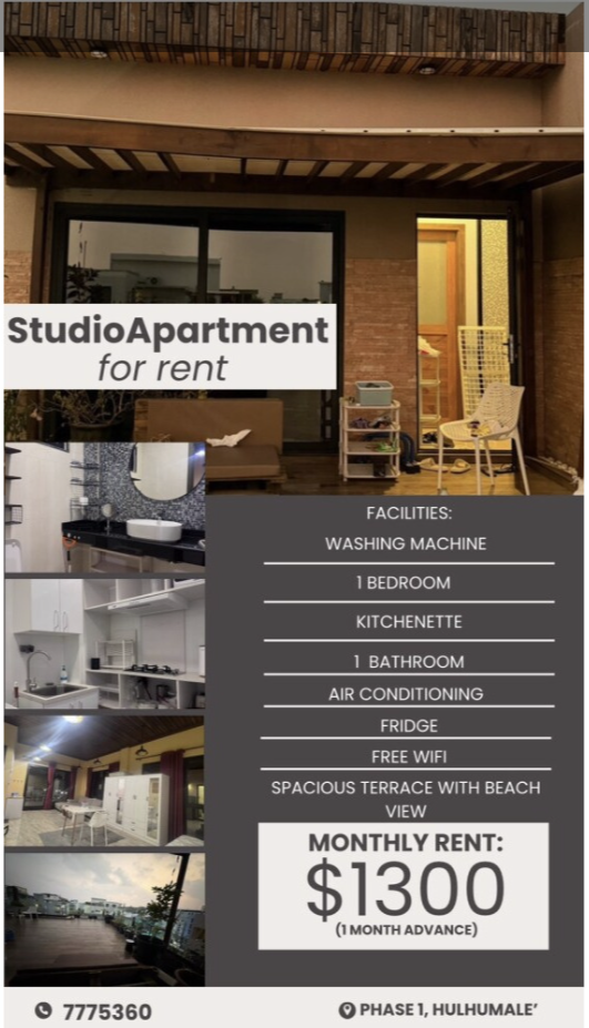 Apartment For Rent — Hulhumalé
