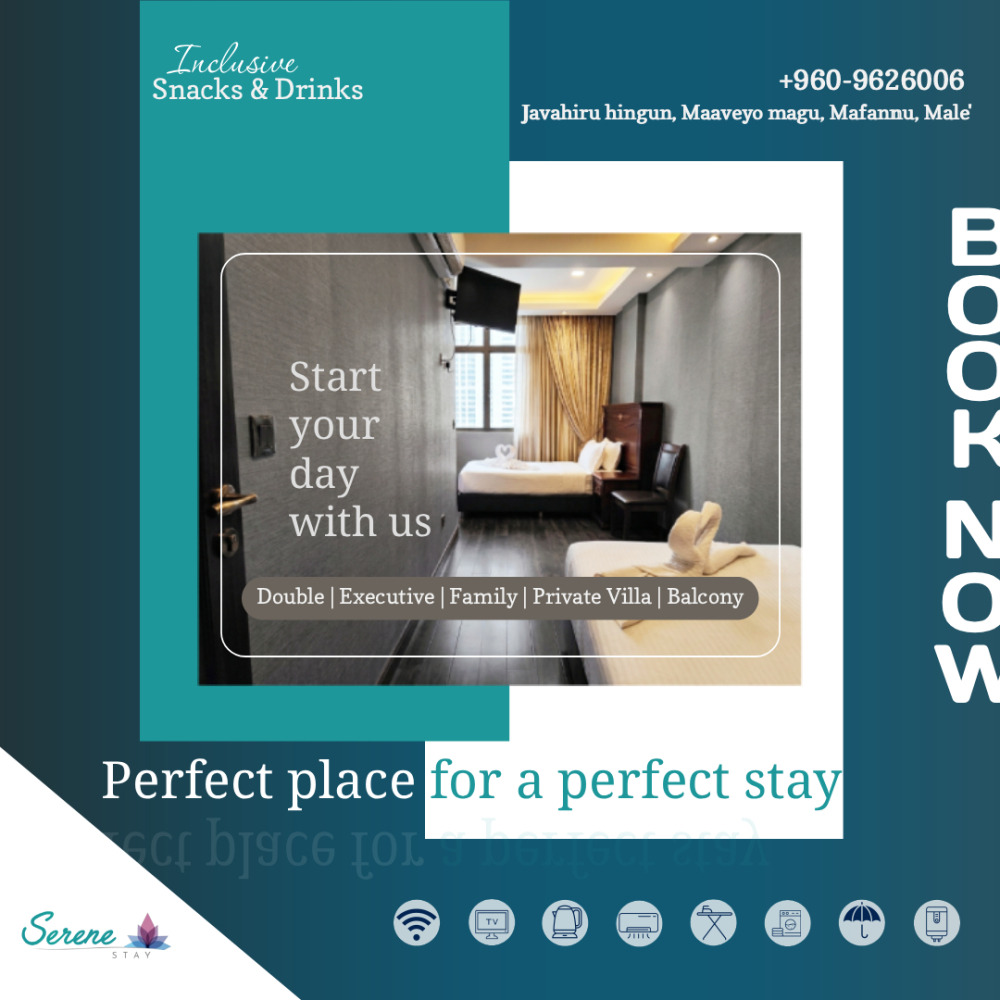 Serene Stay Guest House - Book Your Room Now!! — Malé — Maafannu