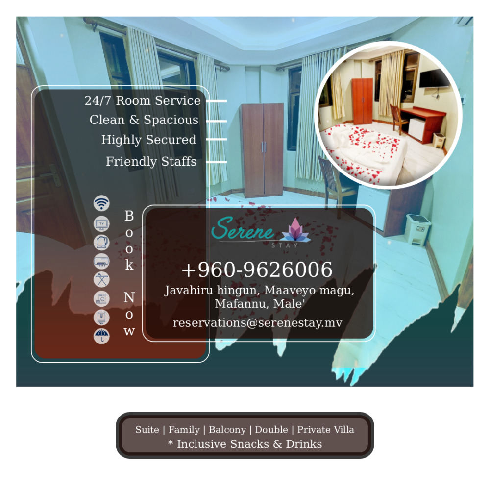 Clean & Comfortable Rooms For Daily Rent — Malé — Maafannu