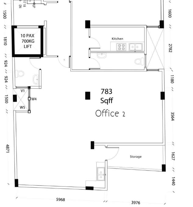 Office Space for Rent - Near MMA (783sqft) — Malé — Maafannu