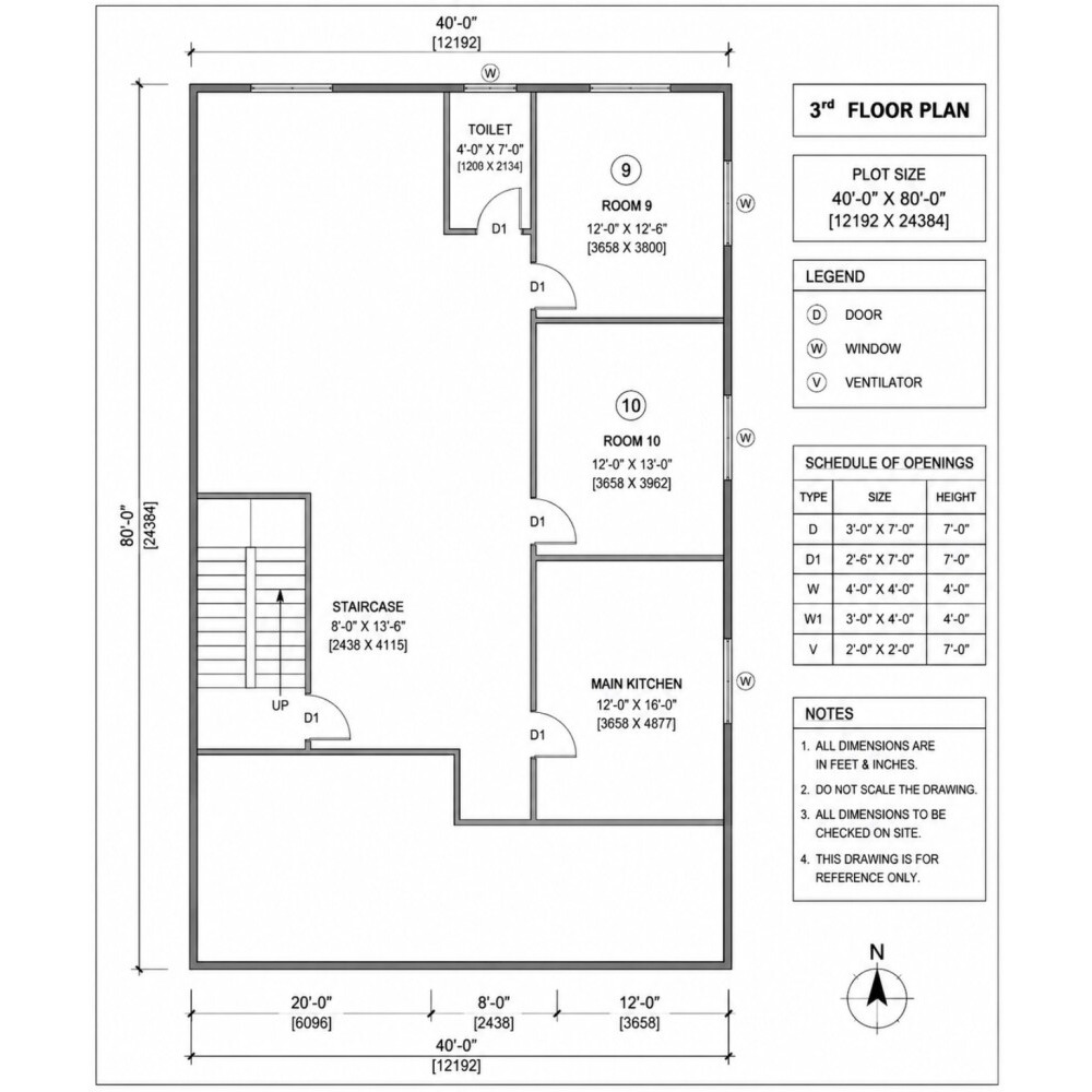 13 Room Staff Accommodation 4 Story House — Malé — Henveiru