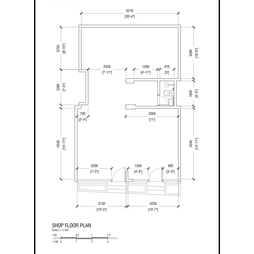 Commercial space for rent from ground floor — Malé — Machchangolhi