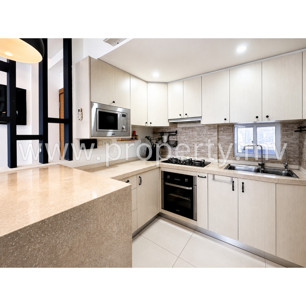 Fully furnished 2 bedroom apartment, Buruzu Magu, 7th Floor, Galolhu, Male' — Malé — Galolhu