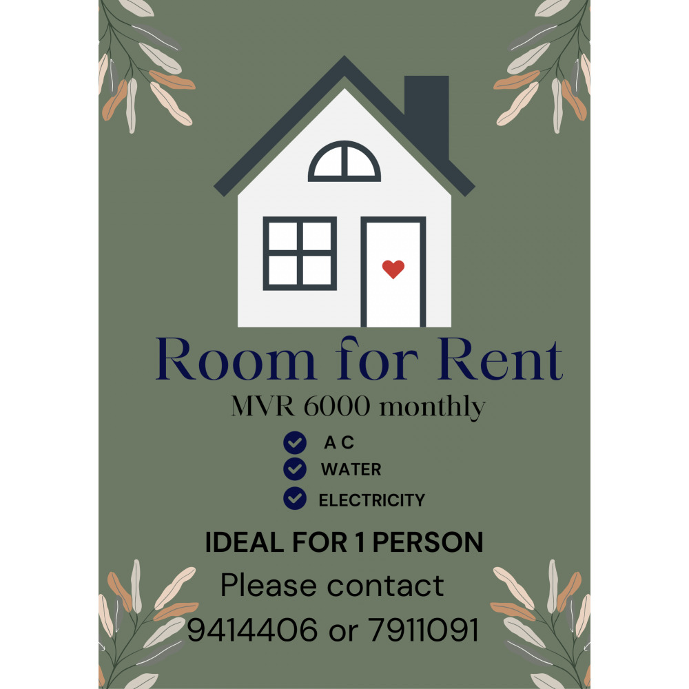 Separate Single Room — Malé — Maafannu
