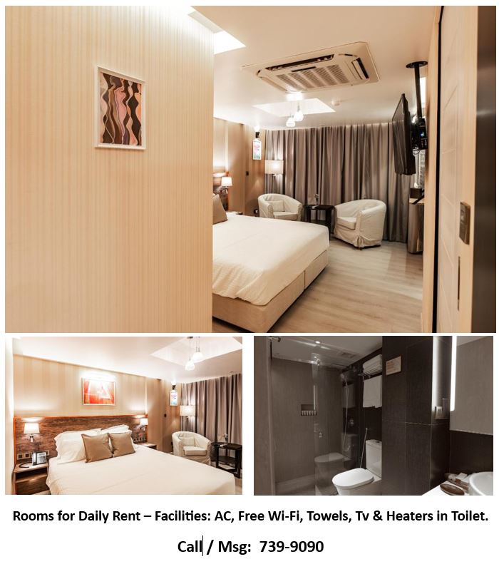 Spacious Rooms for Daily Rent (10th Floor) - Near Jetty area / ADK — Malé — Henveiru