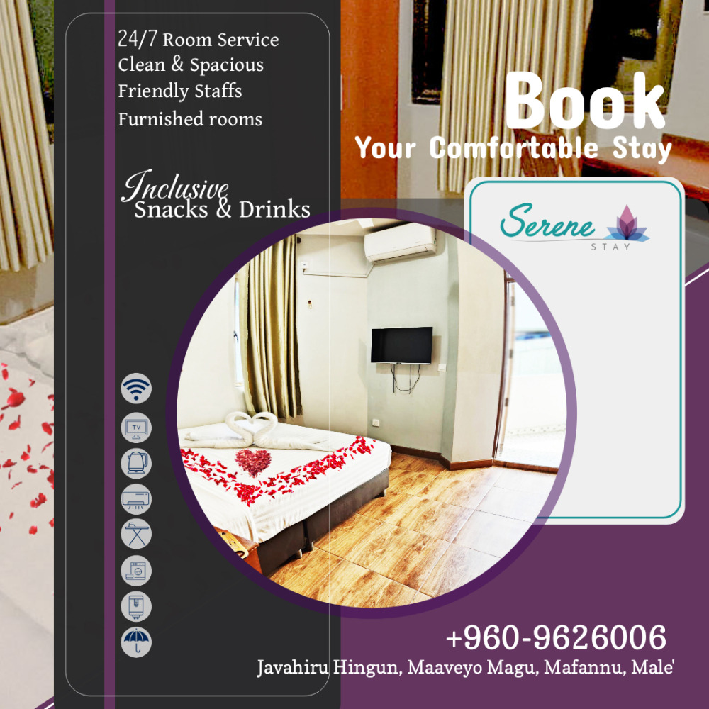 Daily Rental Rooms Available - Serene Stay — Malé — Maafannu