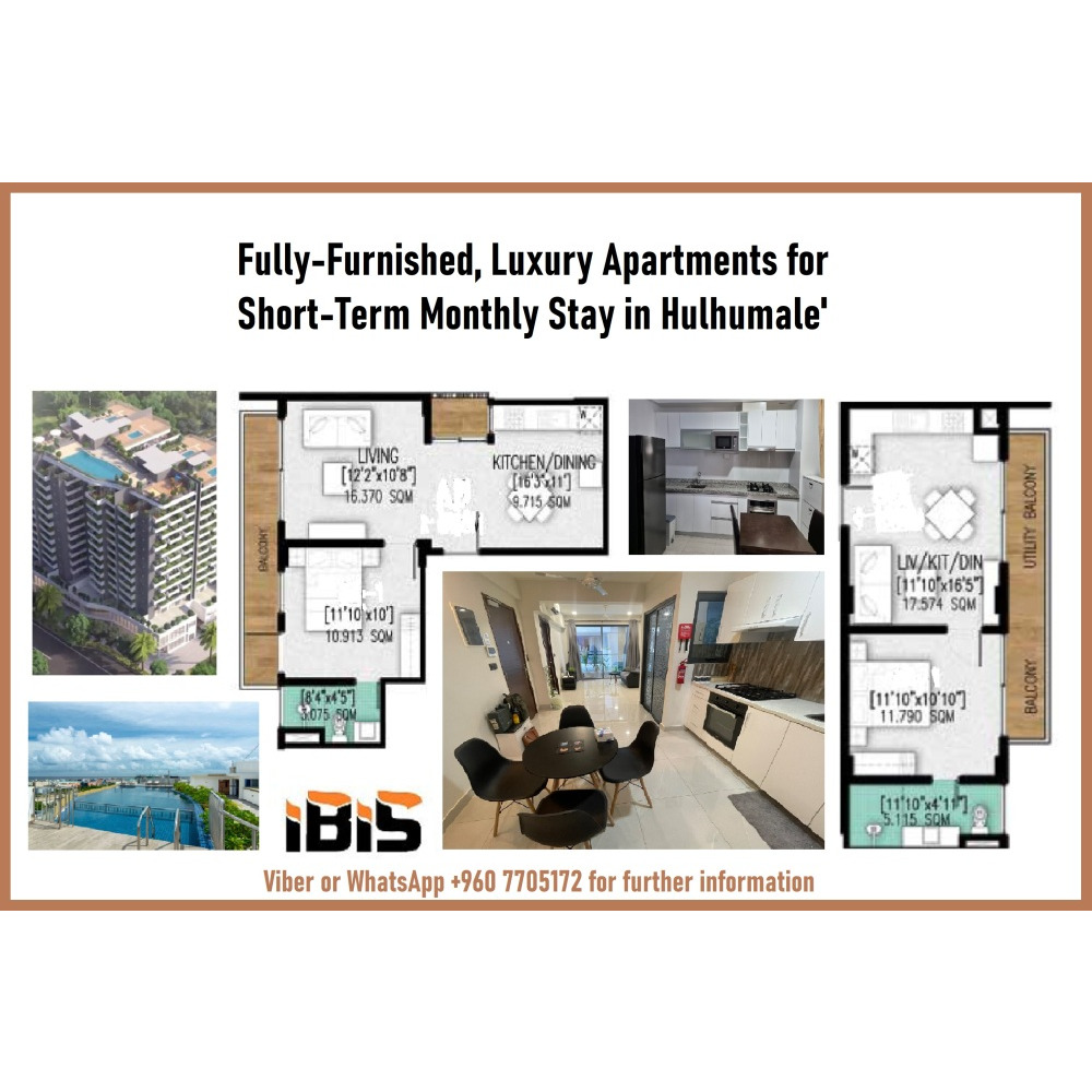 iBiS: Fully Furnished Serviced Apartments for Short & Long Term in Hulhumale' — Hulhumalé