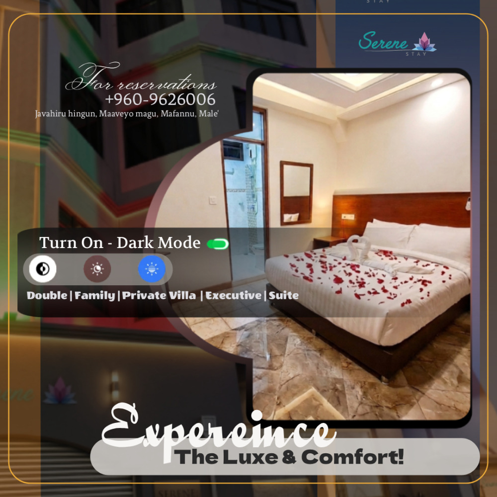 Serene Stay Guest House - Book Your Room Now!! — Malé — Maafannu