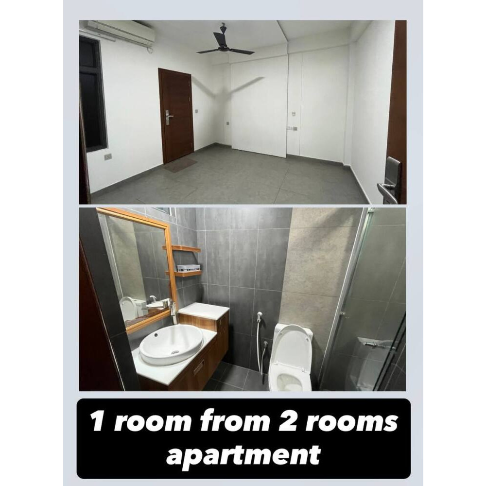 One room from a 2 room apartment available for rent (1 September 2026 onwards) — Malé — Henveiru