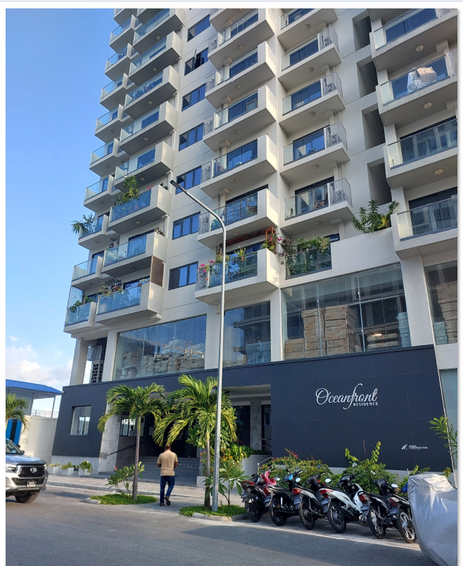 Fully Furnished 02 Rooms Apartment. Hulhumale' Phase 1 Oceanfront Residence — Hulhumalé