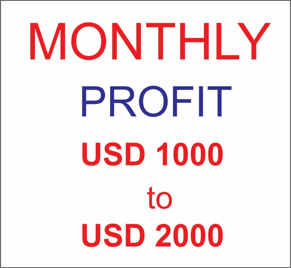 MONTHLY PROFIT USD1000 - USD 2000 — Malé