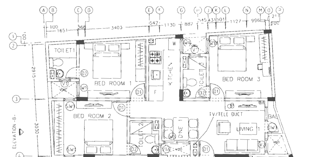 3 Room Apartment available from 1st September 2026 onwards — Malé — Maafannu
