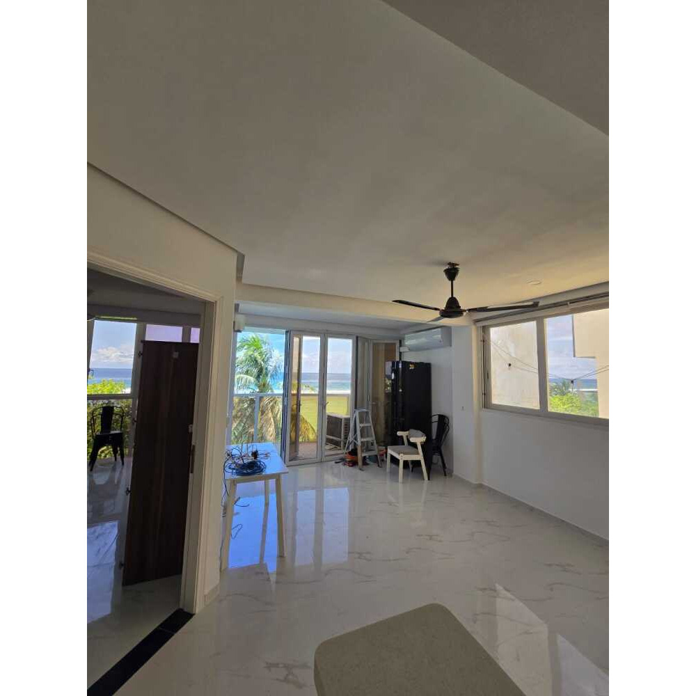 ? BEACHFRONT LUXURY 2-ROOM APARTMENT FOR RENT | PHASE 01 l — Hulhumalé