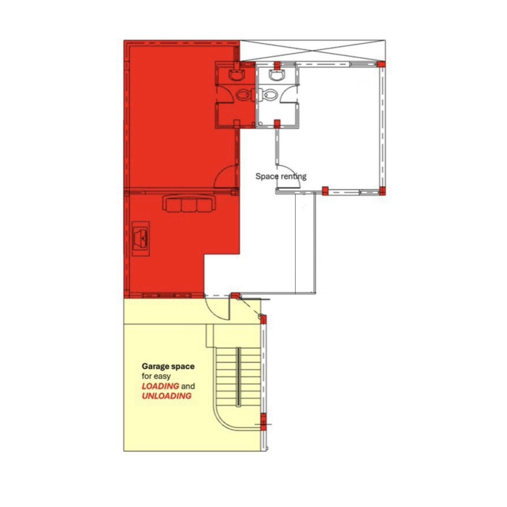 Godown or storage space | rent 13,000/- call — Malé — Galolhu