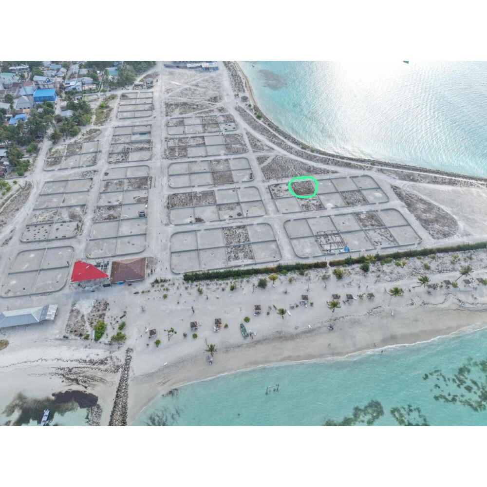 2000 sqf land exchange for 2 room apartment in Male or Hulhumale — Kaaf