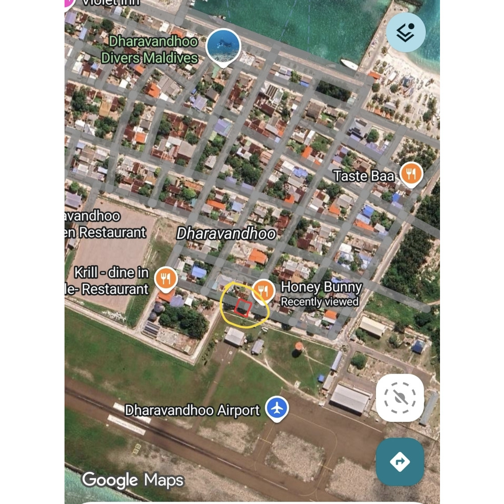 1500 sqft Corner Land for sale from B.Daravandhoo — Baa