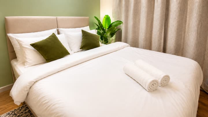 Luxury Fully Furnished 3-Bedroom Apartment for Daily Rent Hulhumal Phase 2 — Hulhumalé