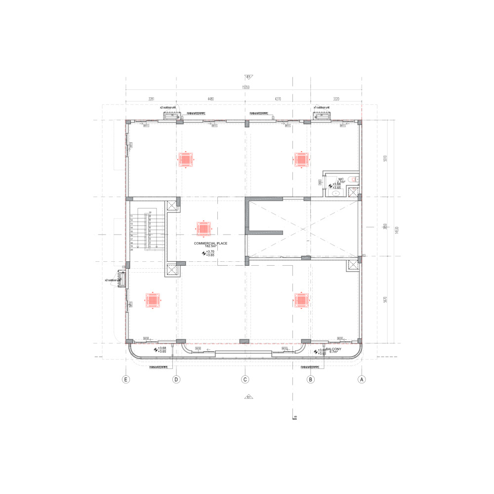Commercial Space for Rent Nirolhu Magu, Hulhumale Phase 2 — Hulhumalé