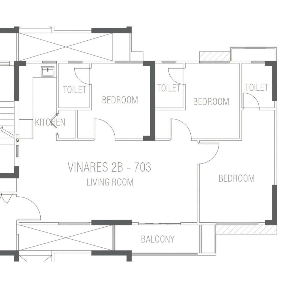 Semi-Furnished 3-Bedroom Apartment Vinares Tower 2B (NOW Available) — Hulhumalé