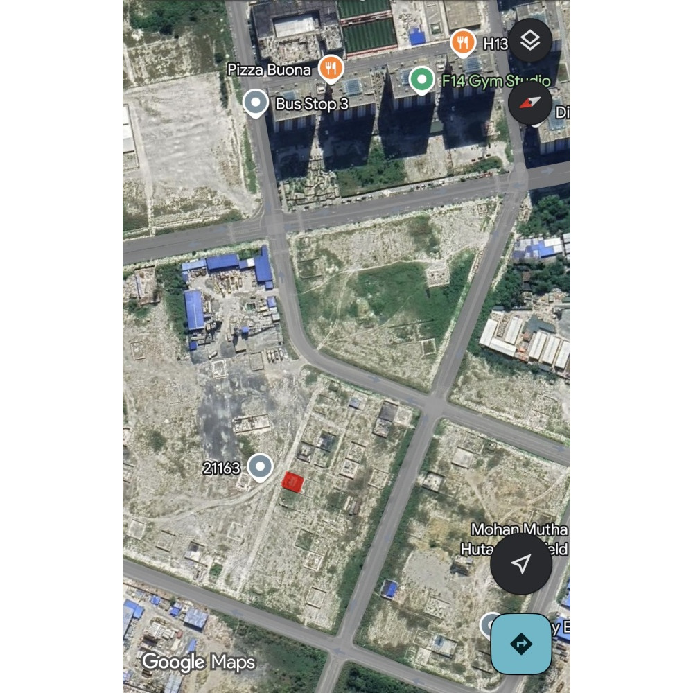 2050SQFT LAND/ PLOT FOR RENT — Hulhumalé