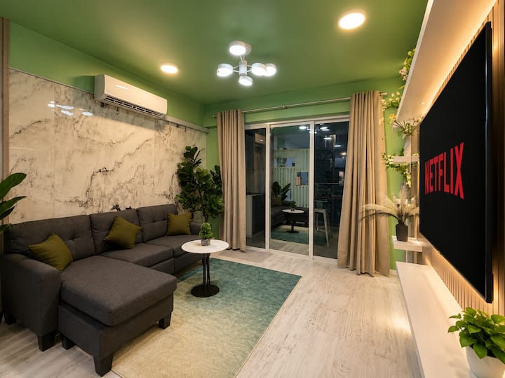 Luxury Fully Furnished 3-Bedroom Apartment for Daily Rent Hulhumal Phase 2 — Hulhumalé