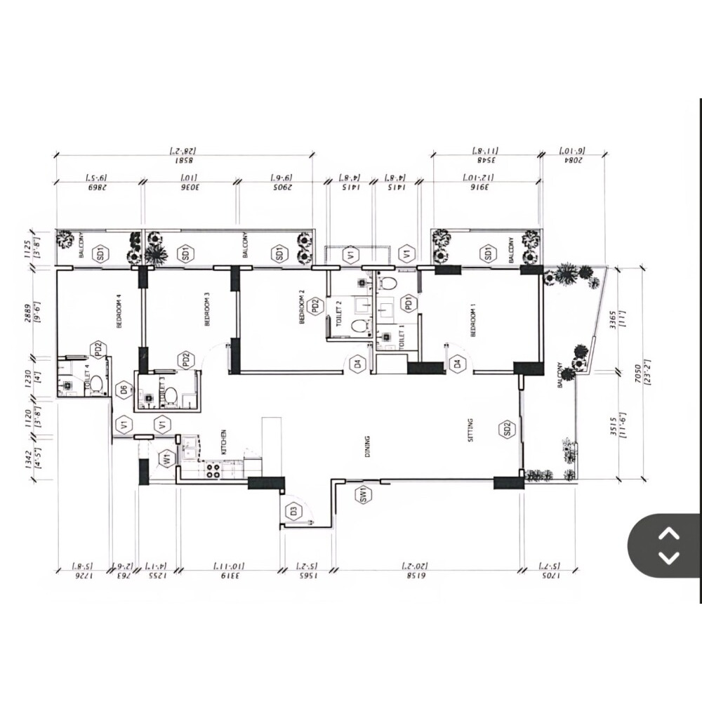 Brand-New Luxury 4 Bedroom Apartment with Car Park infront of Central Park — Hulhumalé