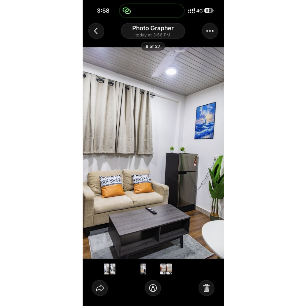 Fully furnished 1 room apartment for rent — Malé — Henveiru