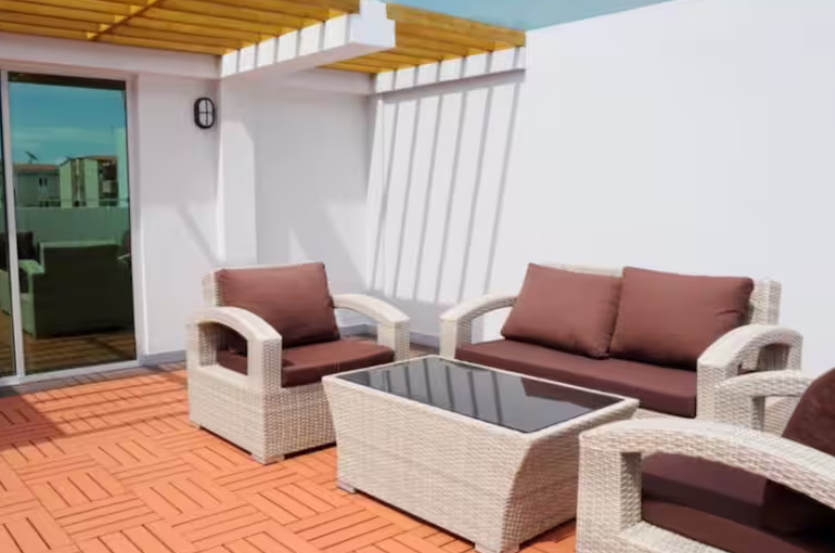 Luxury 4-Bedroom Modern Duplex Row House in Hulhumal with Terrace — Hulhumalé