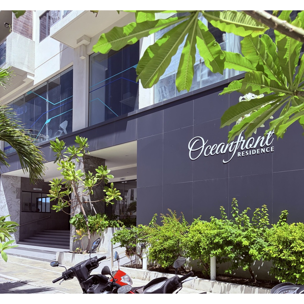 Modern 12th-Floor 2-Bedroom Apartment Oceanfront Residence — Hulhulé