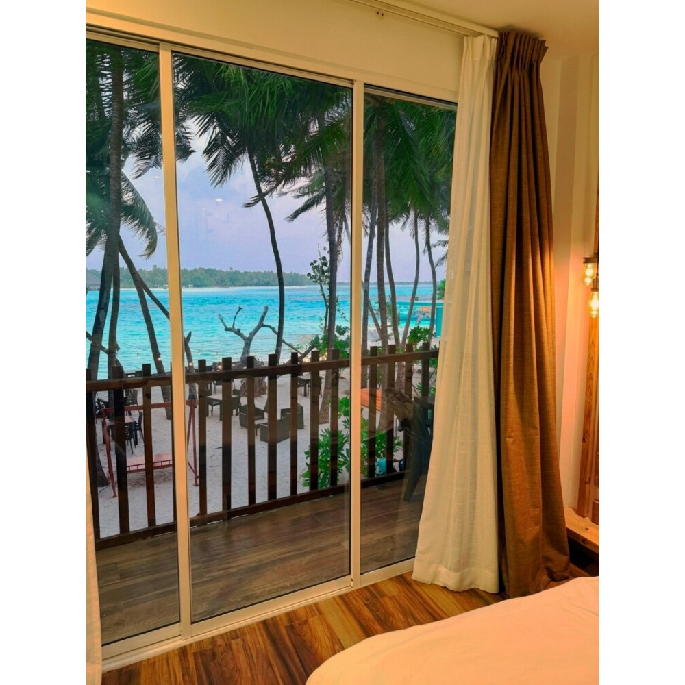 Super Deluxe Balcony Seaview Double Room - Portia Hotel Dhiffushi — Kaaf