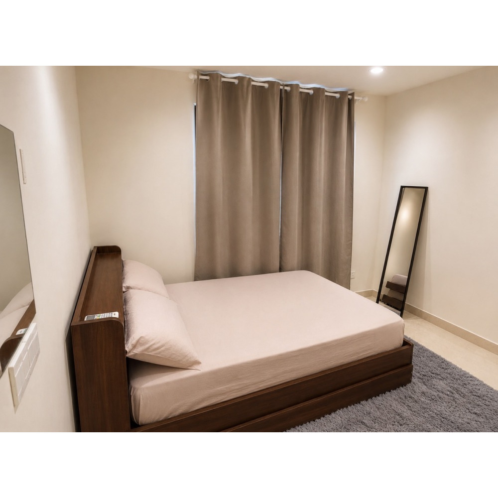 AC fully furnished 1 room from 2 room apartment — Hulhumalé