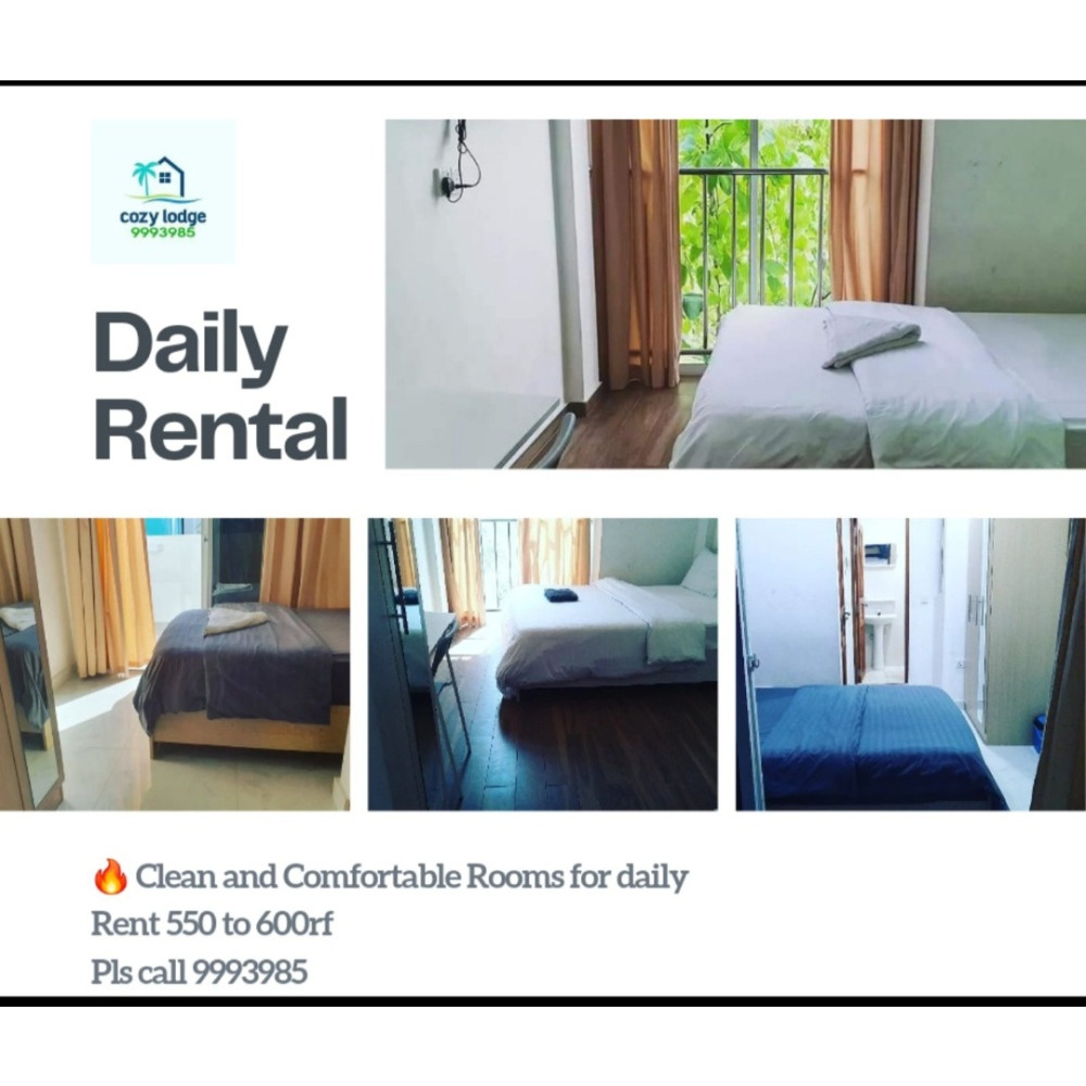 Clean and comfortable rooms for daily rent pls — Malé — Maafannu