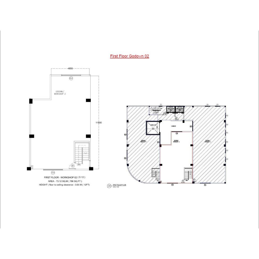 Commercial/Godown/Storage Space Available in hulhumale — Hulhumalé