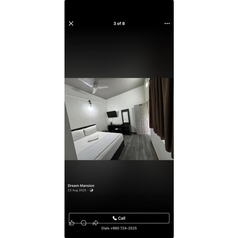 Daily for room rent — Malé — Galolhu