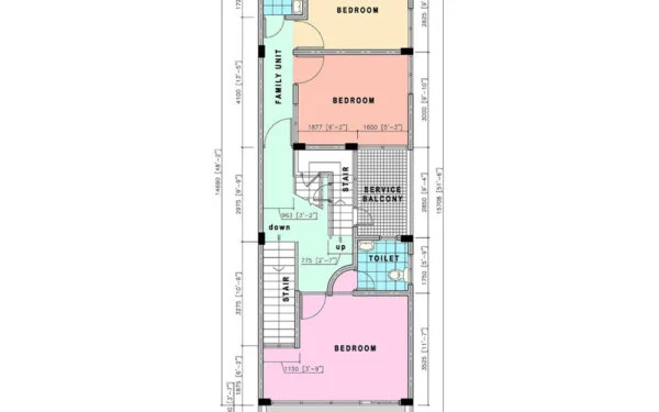 7 Storey Guest House Building (11 Rooms + Staff Accomodation) — Galolhu