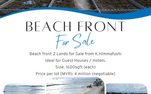 Beach Front 1600sqft x 2 Lands for Urgent Sale — Other