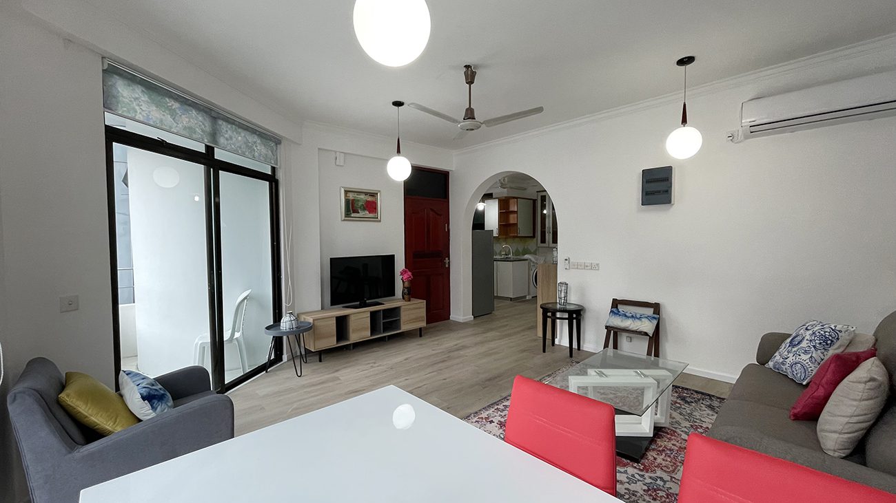 Fully Furnished 2+1 BR for Rent (ML 190) — Badifasgandu Magu