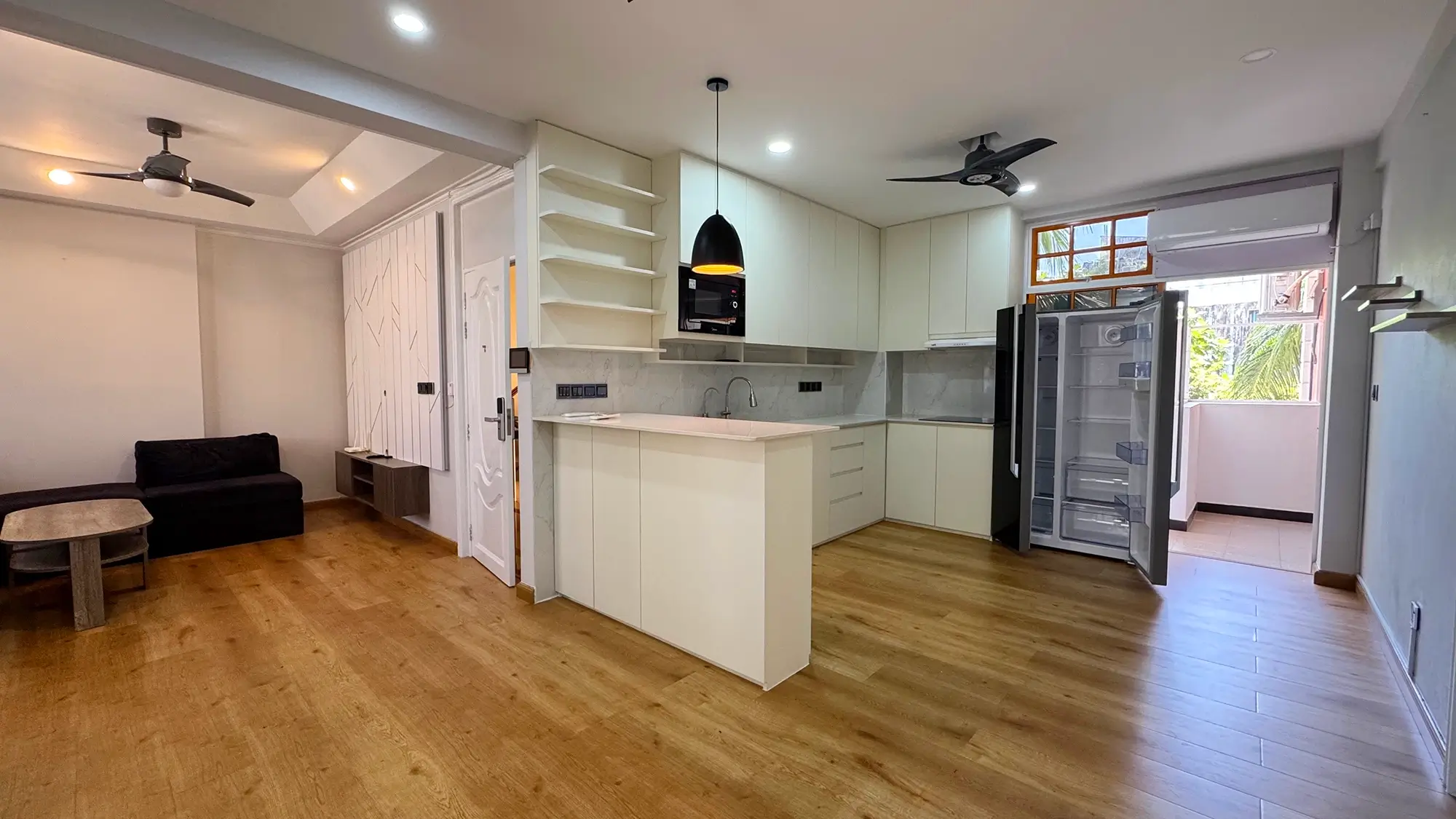 Semi Furnished 3 BR for Rent (ML 296) — Rahdhebai Magu
