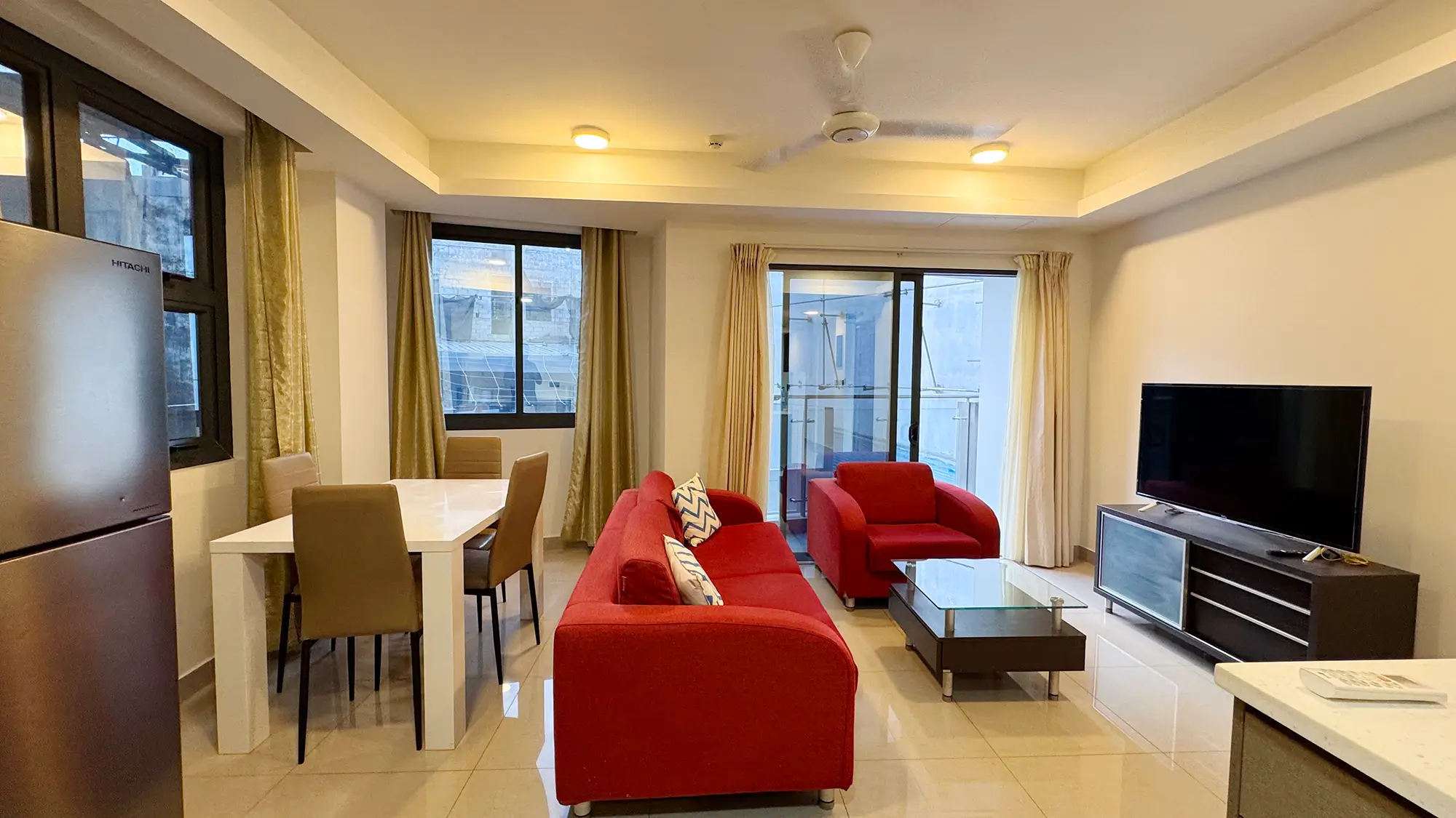 Fully Furnished 2 BR for Rent (ML 304) — Manaage Residence