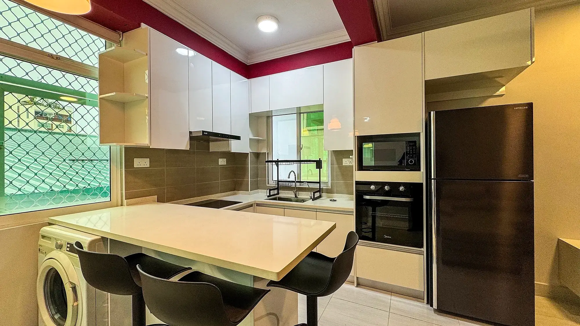 Semi Furnished 2+1 BR for Rent (ML 321) — Asrafee Magu