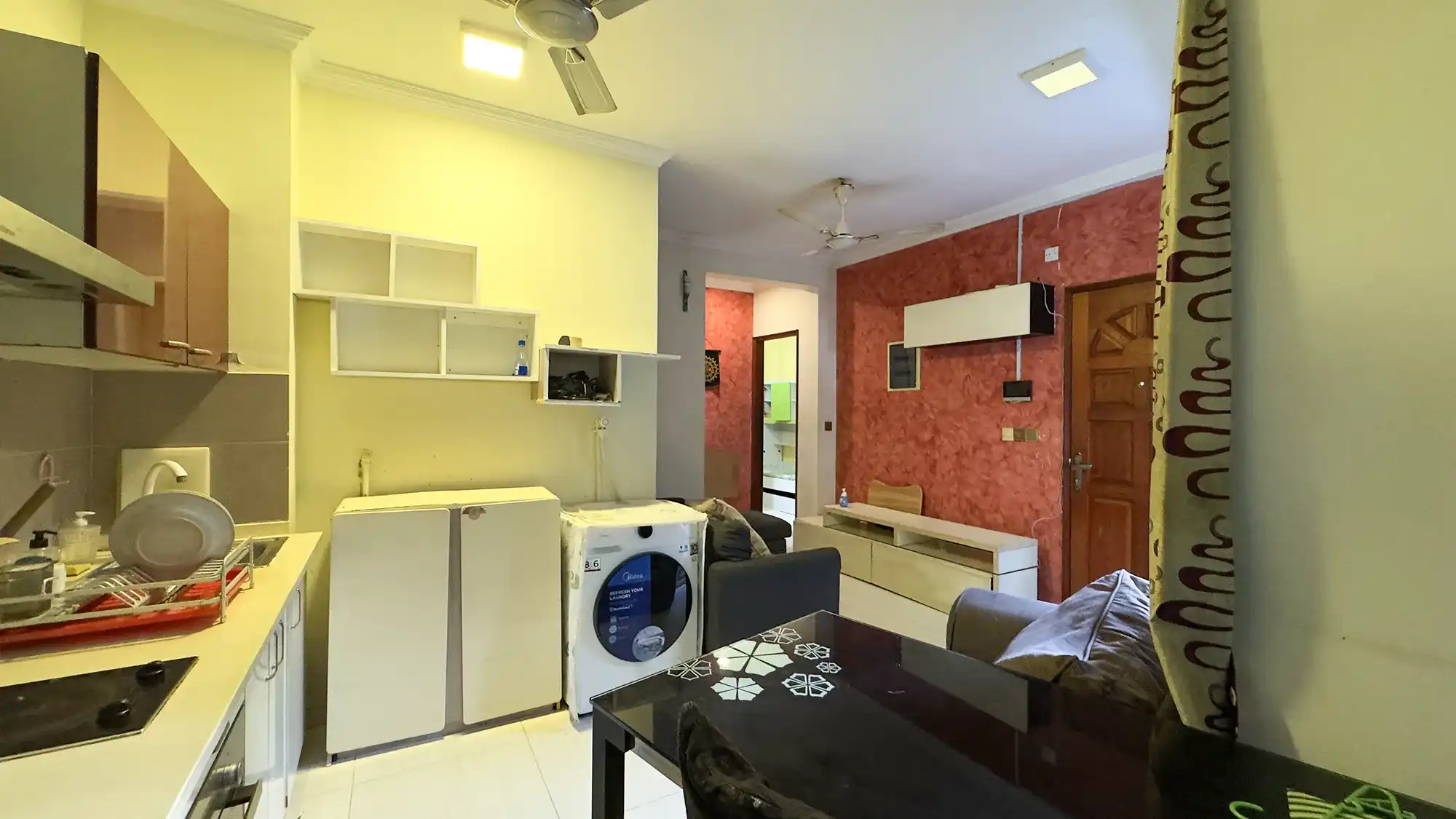 Fully Furnished 1+1 BR for Rent (ML 402) — Sikka Goalhi