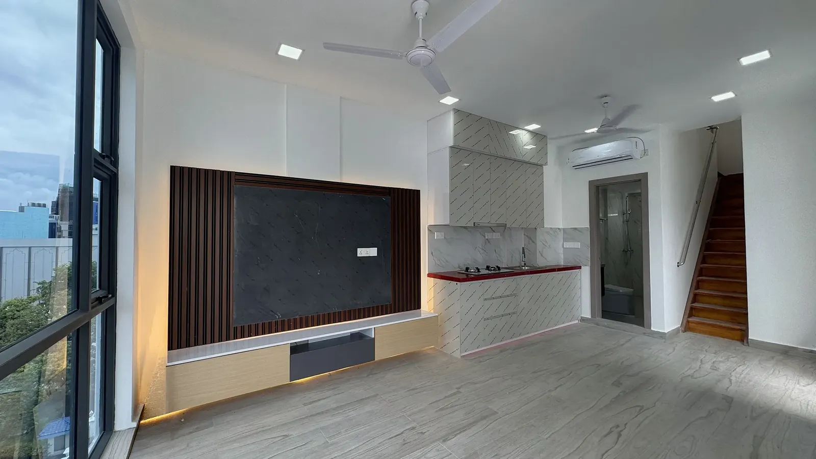 Unfurnished 1 BR Penthouse for Rent (ML 458) — Malé — Maafannu